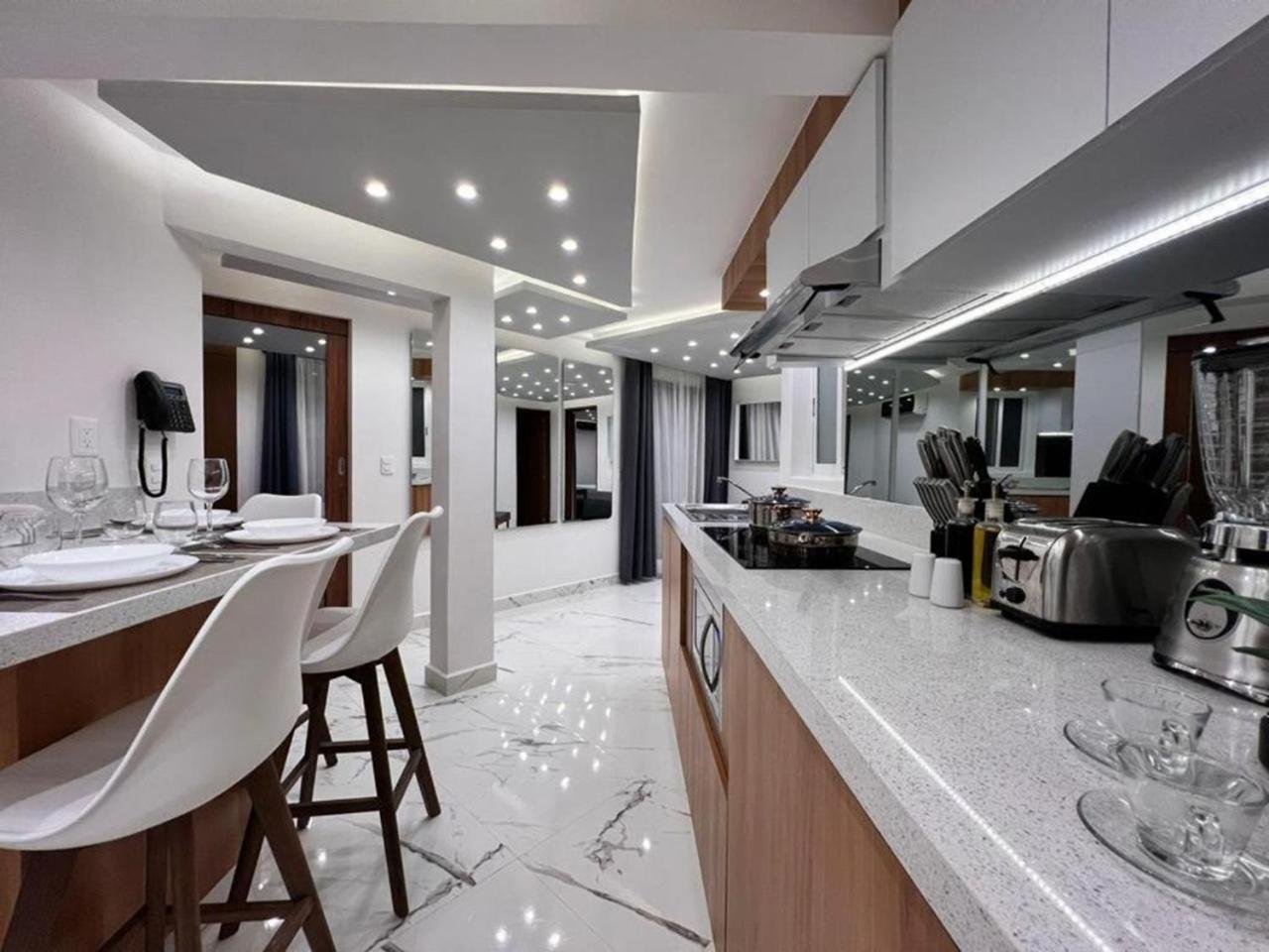 Seven Boutique Apartments Cancún Exterior foto